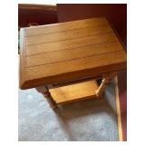Side Table w Drawer and Shelf 18"x25"x27.5"H