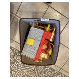 School Bus, Tonka Playset, Helicopter  Toy Trucks