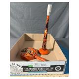 Vintage Halloween Noise Makers US Metal Toy Manufa