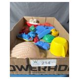 Plastic Sandbox Toys