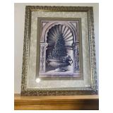 VERY HEAVY Framed Art by Elaine Vollherbst  "Alco