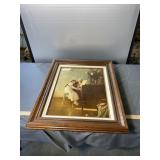 Framed Print " The Music Lesson" repo by Jules-A