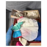 Misc Doll Clothes, Miniature Cardboard Cupboard, H