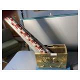 Magazine Rack w Wrapping Paper