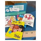 10 Vintage Ken and Barbie Doll Catalogs