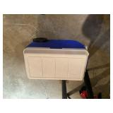 Coleman Cooler on Wheels w Handle & Coco Door Mat