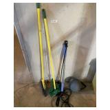 Broom, Mop, Basketball, & Jump rope