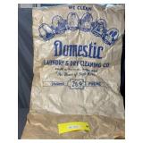 Paper Bag Domestic Laundry and Dry Cleaning Co 40-