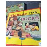 Vintage Board Games; Rocks and Minerals, Lion Puzz