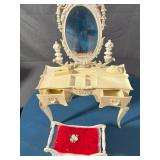 Vintage Barbie Makeup Vanity w/Susy Goose Mirror a