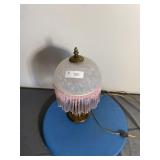 16"  Glass Boudoir Lamp Beads