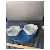 1.5 Qt &1Qt Blue Cornflower Correl Casserole w Lid