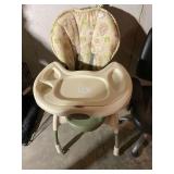 Graco "Disney" High Chair on Wheels w Extra Tray