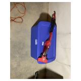 Childs Dirt Devil Sweeper & Sterlite 122 Qt Empty