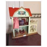 1920 Doll House w/Furniture and Accessories