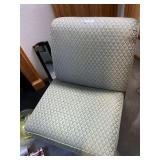 Pair of Green Chairs 28"x28"36"H