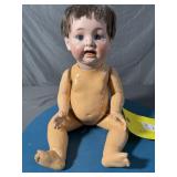 Vintage German Bisque Baby Doll