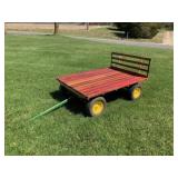 Mini Flat Bed Hay Wagon 45"x64"