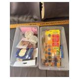 Assorted Dollhouse Miniature Crafting Supplies Lot