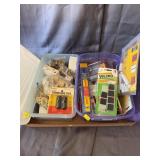 Assorted Home Improvement Hardware and DIY Organiz