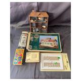 Vintage Miniature Dollhouse Accessories and HO Sca