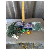 Assorted Christmas Light Sets and Miniature Street