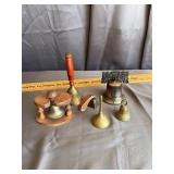 Vintage Brass Bells and Liberty Bell Replica Colle