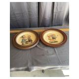 Vintage Goebel Hummel Hand Painted Anniversary Pla