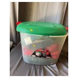 Contempra Holiday Storage Box With Artificial Chri
