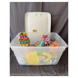 Collection of Easter Holiday Decorations and Novel