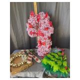 Festive Christmas Holiday Deco Mesh Wreaths and Me