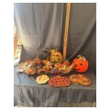 Autumn and Thanksgiving Holiday Tabletop Decor Lot