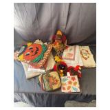 Thanksgiving Holiday Decor Collection with Plush T