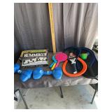 Family Board Games Lawn Games And Nerf Rackets Lot