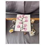 Assorted Decorative Collectibles Trinket Boxes Art