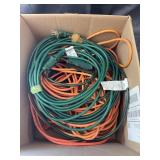 Assorted Heavy Duty Extension Cords in Orange and