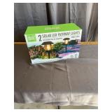 One Stop Gardens Bronze Solar LED Pathway Lights T