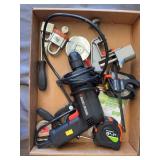 Black And Decker Electric Drill And Assorted Hand