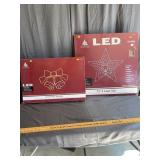 Enchanted Forest LED Star and Animated Neon Bells