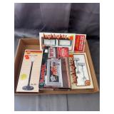 Lionel Animated Billboard and Vintage Model Train