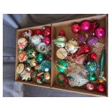 Vintage Christmas Tree Ornaments Collection Lot