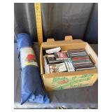 Mixed Lot With Portable Sun Shelter CDs Cassettes