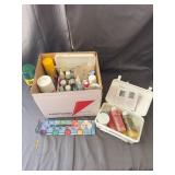 Assorted Craft Paint Casting Resin and Adhesive Sp