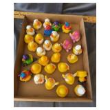Vintage Medical and Sports Novelty Rubber Ducks Lo