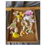Vintage Easter Bunny Ceramic Figurines and Holiday