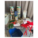 Vintage Christmas Net Lights and Holiday Decor Col