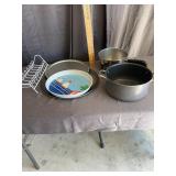 Assorted Cookware and Bakeware Set with Pots and T