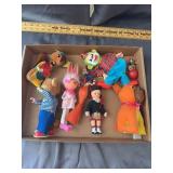 Vintage Collectible Dolls Plush Toys and Miniature
