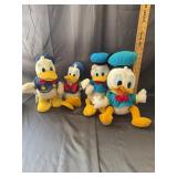 Vintage Walt Disney Donald Duck Plush Toy Collecti