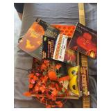 Vintage Halloween and Autumn Decor Lot With Craft